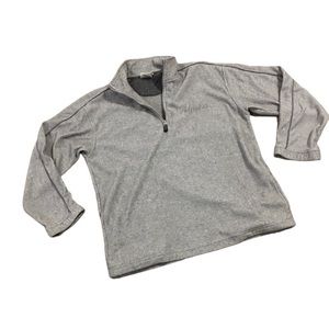 Alaska Souvenir Men’s Quarter Zip Long Sleeve Shirt size medium
